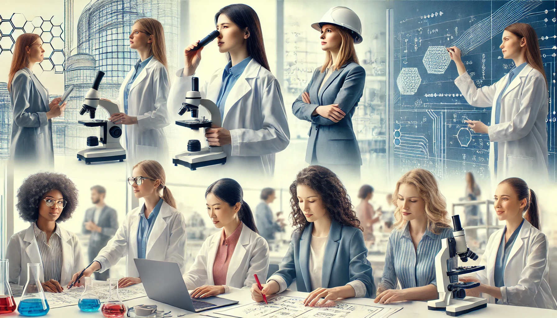 Imagem ilustrativa sobre Mulheres no STEAM