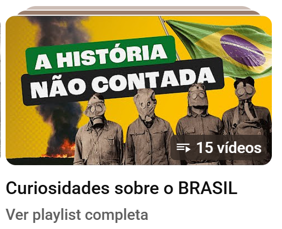 Imagem ilustrativa sobre Play List: Curiosidades sobre o Brasil